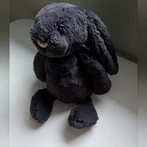 Retired Jellycat Inky Bunny - Rare & HTF 🖤